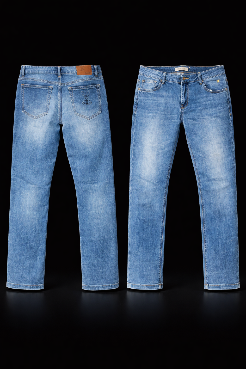 Men’s slim fit blue denim jeans – Deadlines.in