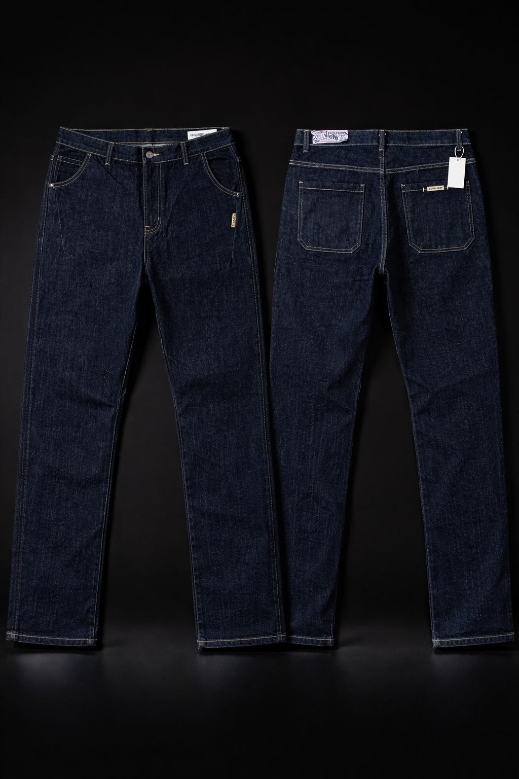 Men’s slim fit blue denim jeans – Deadlines.in